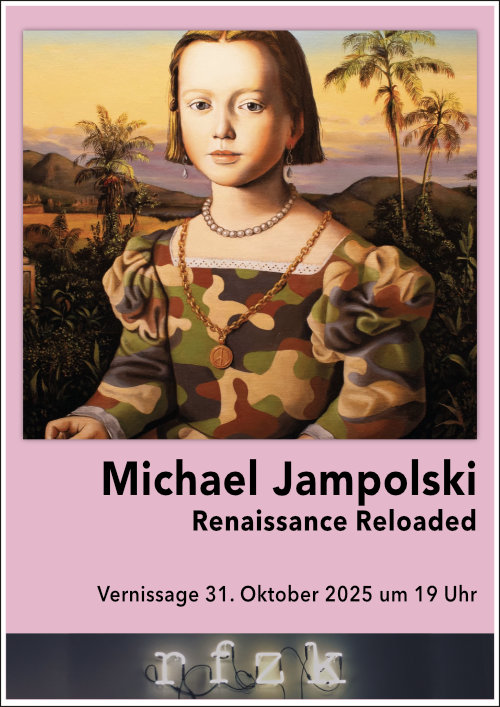 Kunstausstellung Nürnberg Oktober 2025 mit Michael Jampolski in der Galerie rfzk laurentiu feller