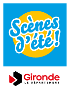 Logo Scènes d'été du Département de la Gironde