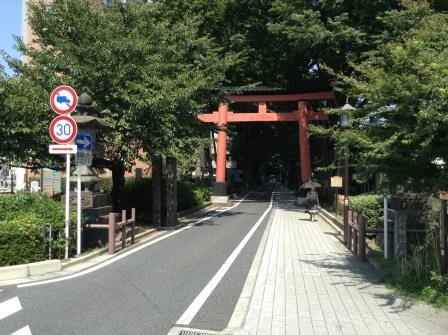 氷川参道へどうぞ