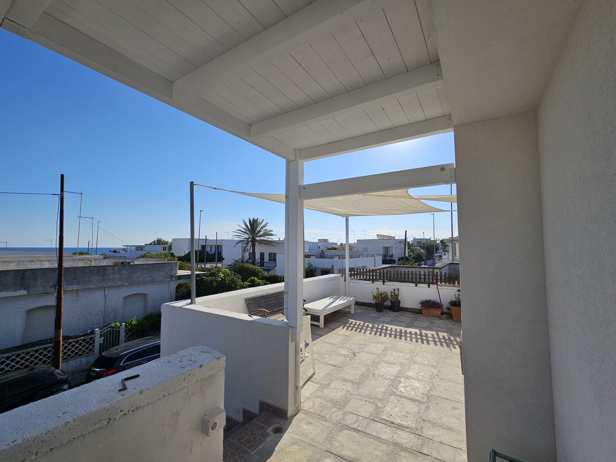 Veranda lato cucina