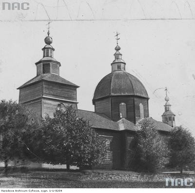 Złockie - cerkiew parafialna pod wezwaniem św. Dymitra (lata 1910 - 1933)