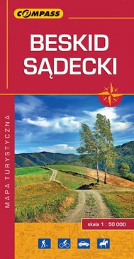 Beskid Sądecki. Mapa turystyczna