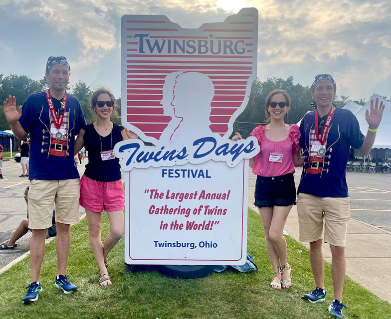 Twins Days Festival 2023 in Twinsburg Ohio USA
