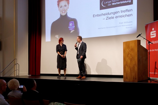 2022 - Im Talk mit Biathlon Olympiasiegerin und Weltmeisterin Kati Wilhelm