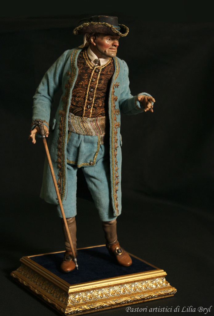 Pastori Napoletani Del 700 Prezzi XXVII Mostra del presepio - Pastori napoletani stile '700 di Lilia Bryl