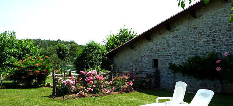 Gîte l'Estebot  Ruch Gironde-façade ouest