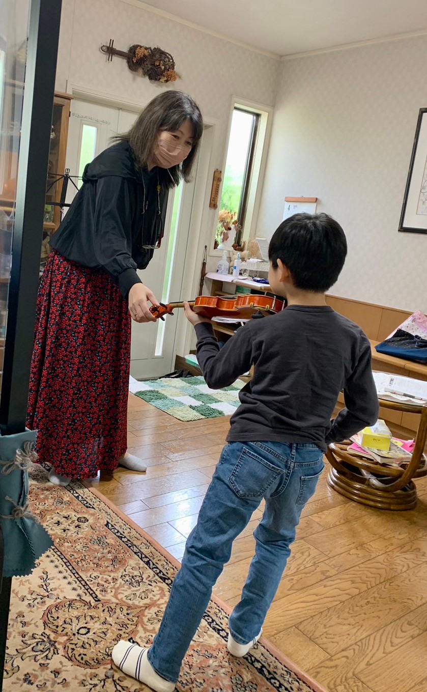 普段はこんな感じ。生徒さんは老若男女いらっしゃいます。