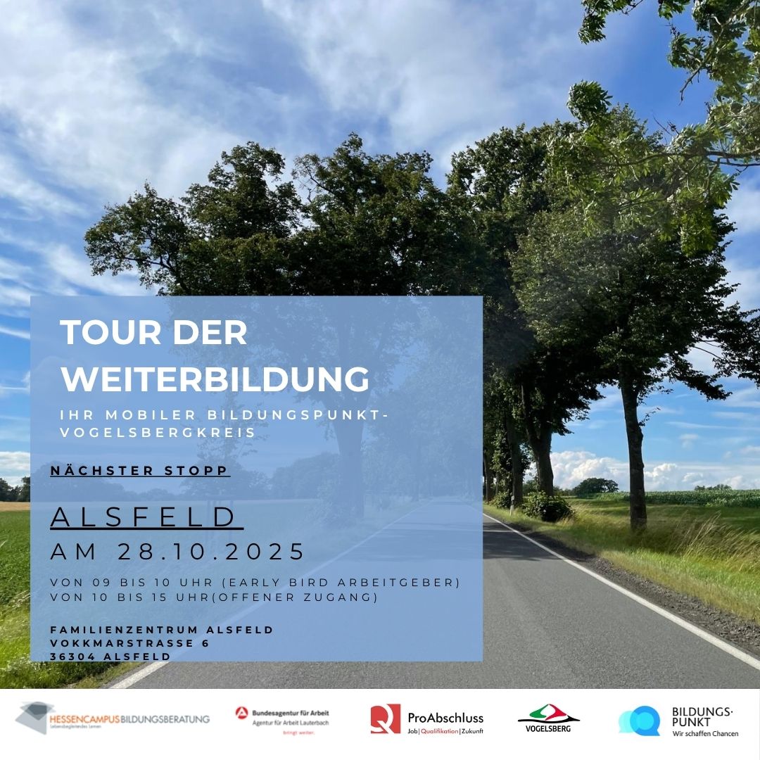 Tour der Weiterbildung in Alsfeld