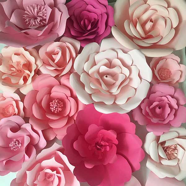 Como hacer una Flor Grande de papel - decoracion para fiestas