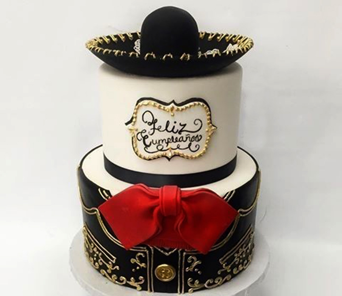 torta de mariachi para fiesta