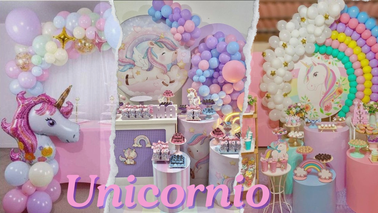 7 Ideas de Decoraciones para una Fiesta de Unicornio