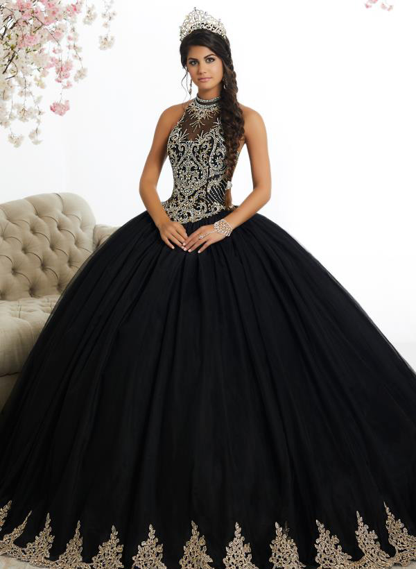 Vestidos de quinceañera shop en color negro