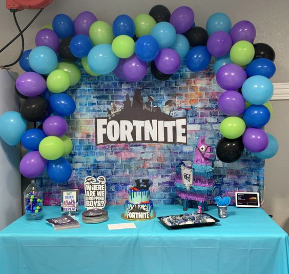 cumpleaños fiesta fortnite