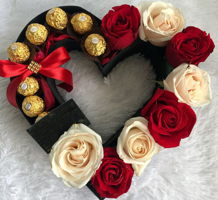 7 Arreglos de Flores con Chocolates decoracion para fiestas