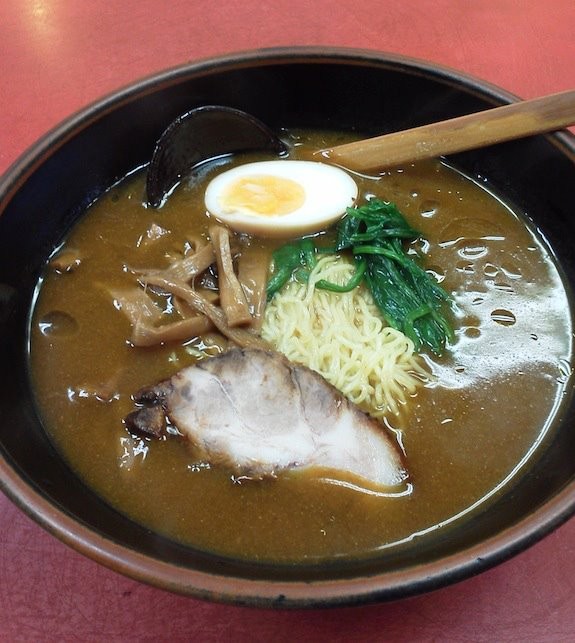 今日も山水楼のカレーラーメン（加里麺）にすたよぉぉぉ～！　【2011年11月16日】