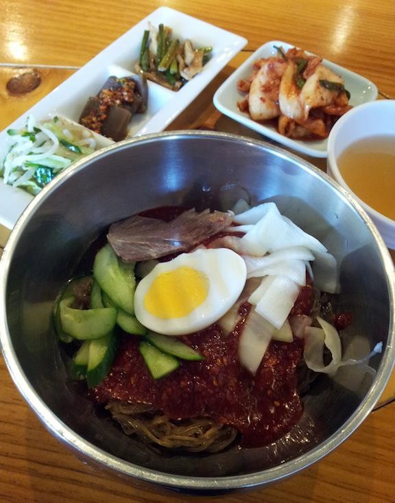 今週は麺率100％ ﾆﾀﾞ! 　〆はビビン冷麺 ｽﾐﾀﾞ!　短気店長に『仏像返せよ！』と言えませんですた。　【2013年3月15日】