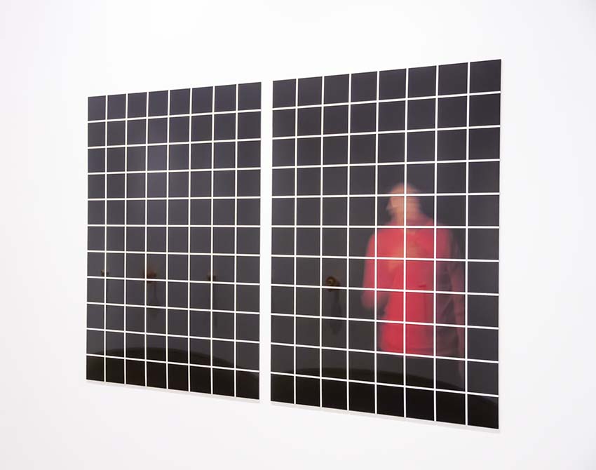 Portrait (Mr.Hayasho-Orange), 115×167.5×0.6cm,lambda print, plexiglass, caulking agent, 2016