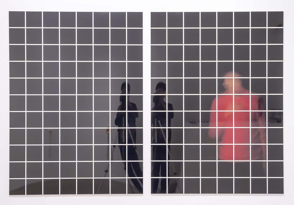 Portrait (Mr.Hayasho-Orange), 115×167.5×0.6cm,lambda print, plexiglass, caulking agent, 2016