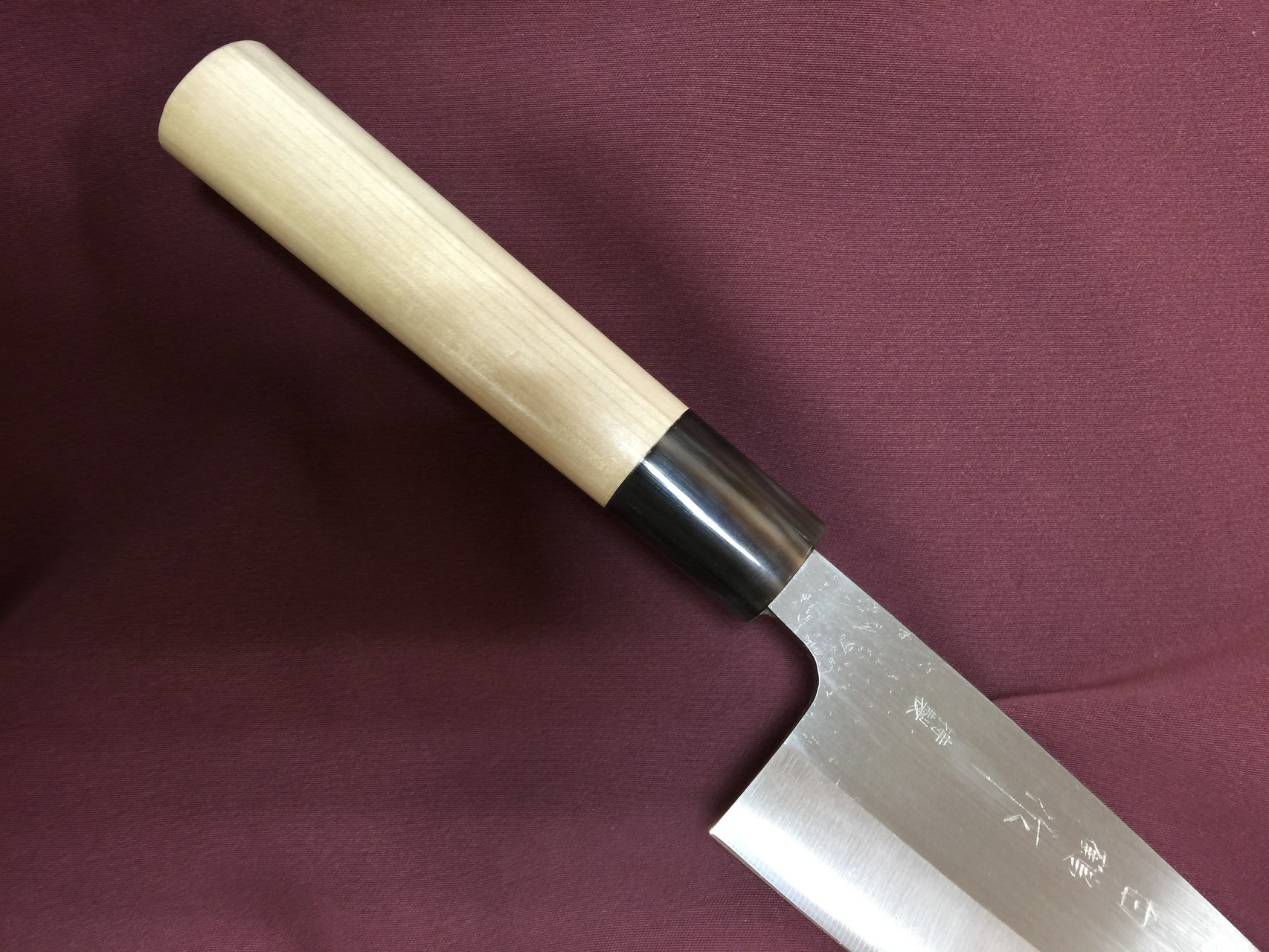 堺 白鶴 粉末ハイス鋼P柄（打ち刃） - 「研匠」光三郎 包丁の