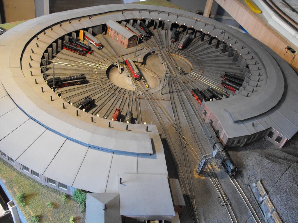 Lokschuppen BW-Altona - meine-kleine-spur wiring diagram turntable 