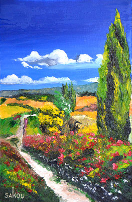 Sentier campagnard - 41x27 cm - SKOCP5P6 - Disponible