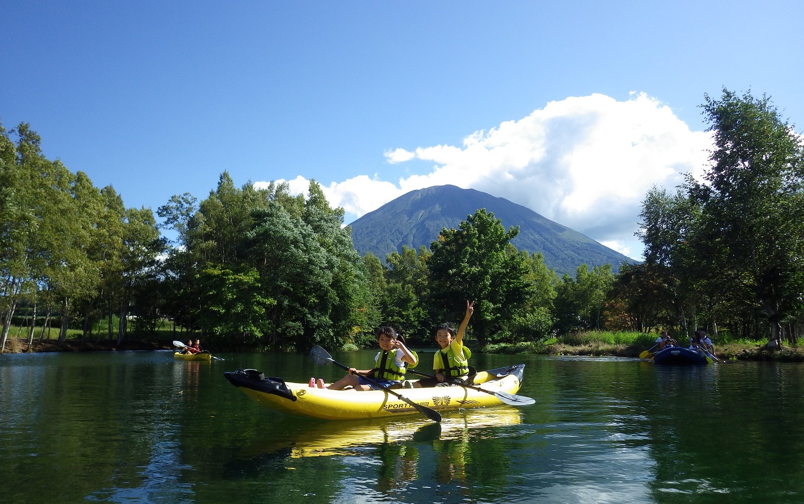 夏休み♪家族みんなで楽しめるカヌー体験。 - Youtei Outdoor