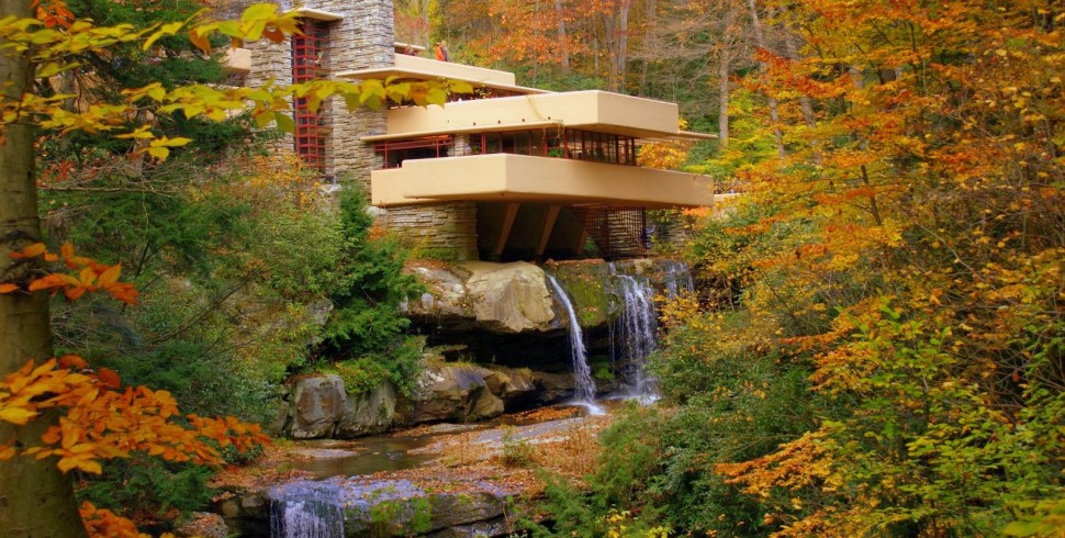 La Casa sulla Cascata di Frank Lloyd Wright