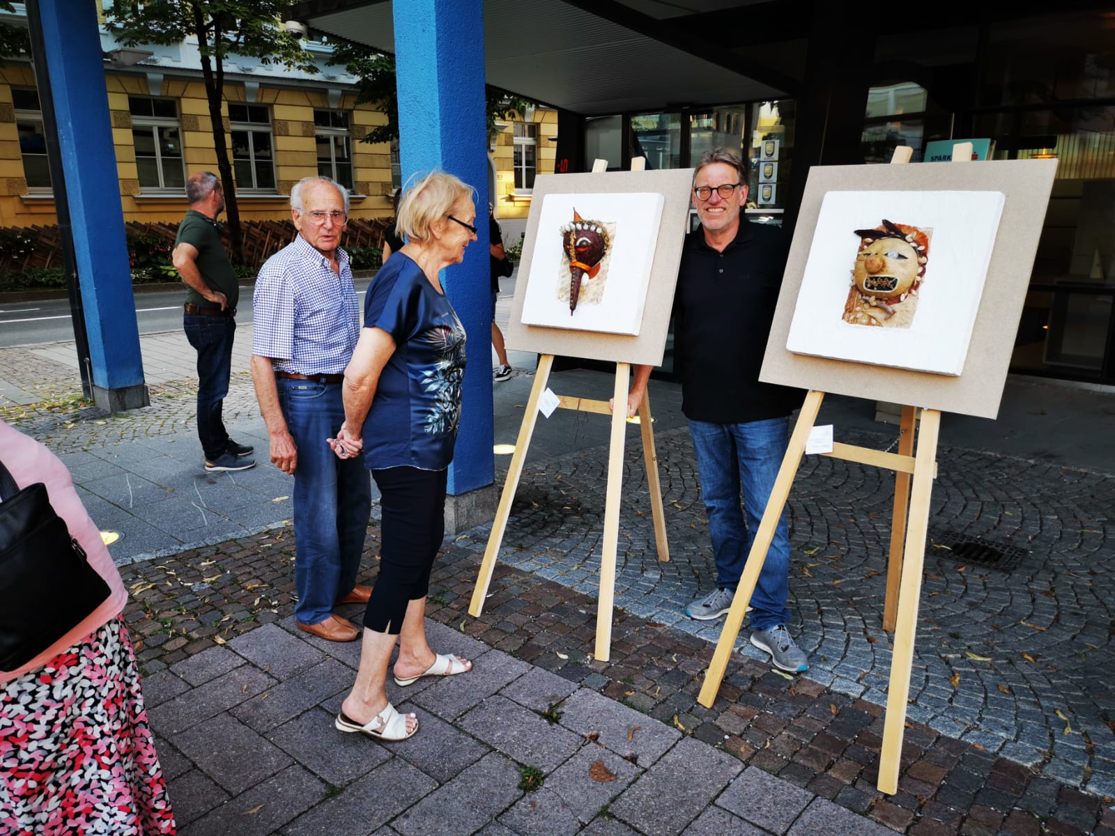 Standort Saalfelden Rathausplatz mit Aussteller