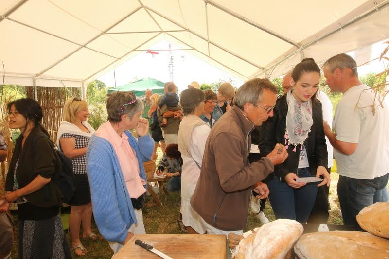 Dégustation et vente de pains aux variétés anciennes de blé