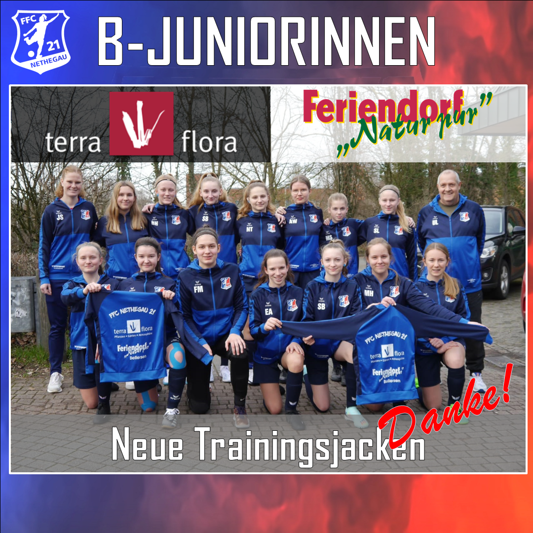 Neue Trainingsjacken