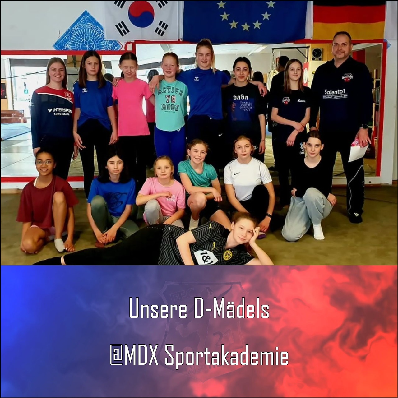 Trainingseinheit in der MDX Sportakademie