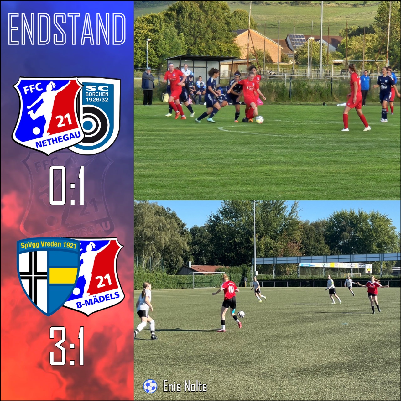 Knappe Spiele am Wochenende