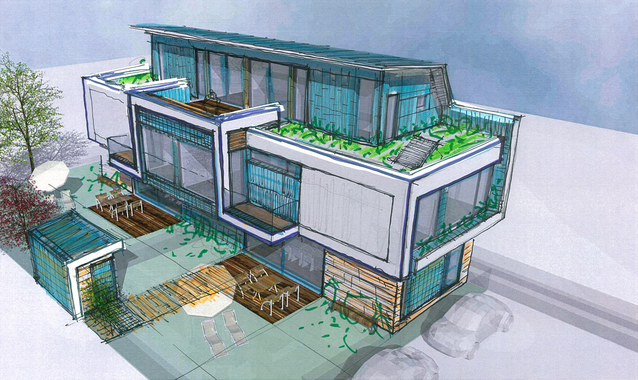 Hovenweg - livingpool architektur