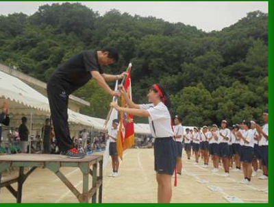 第５９回伴中学校 体育祭 広島市議会議員 谷口おさむ