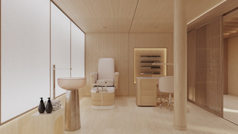 Aman at Sea Amangati Spa Beatuy Lounge