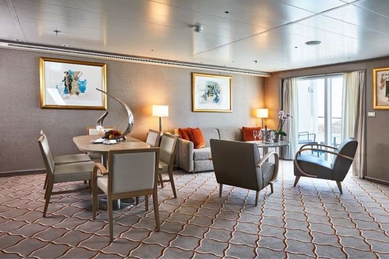 Silversea Silver Whisper Royal Suite