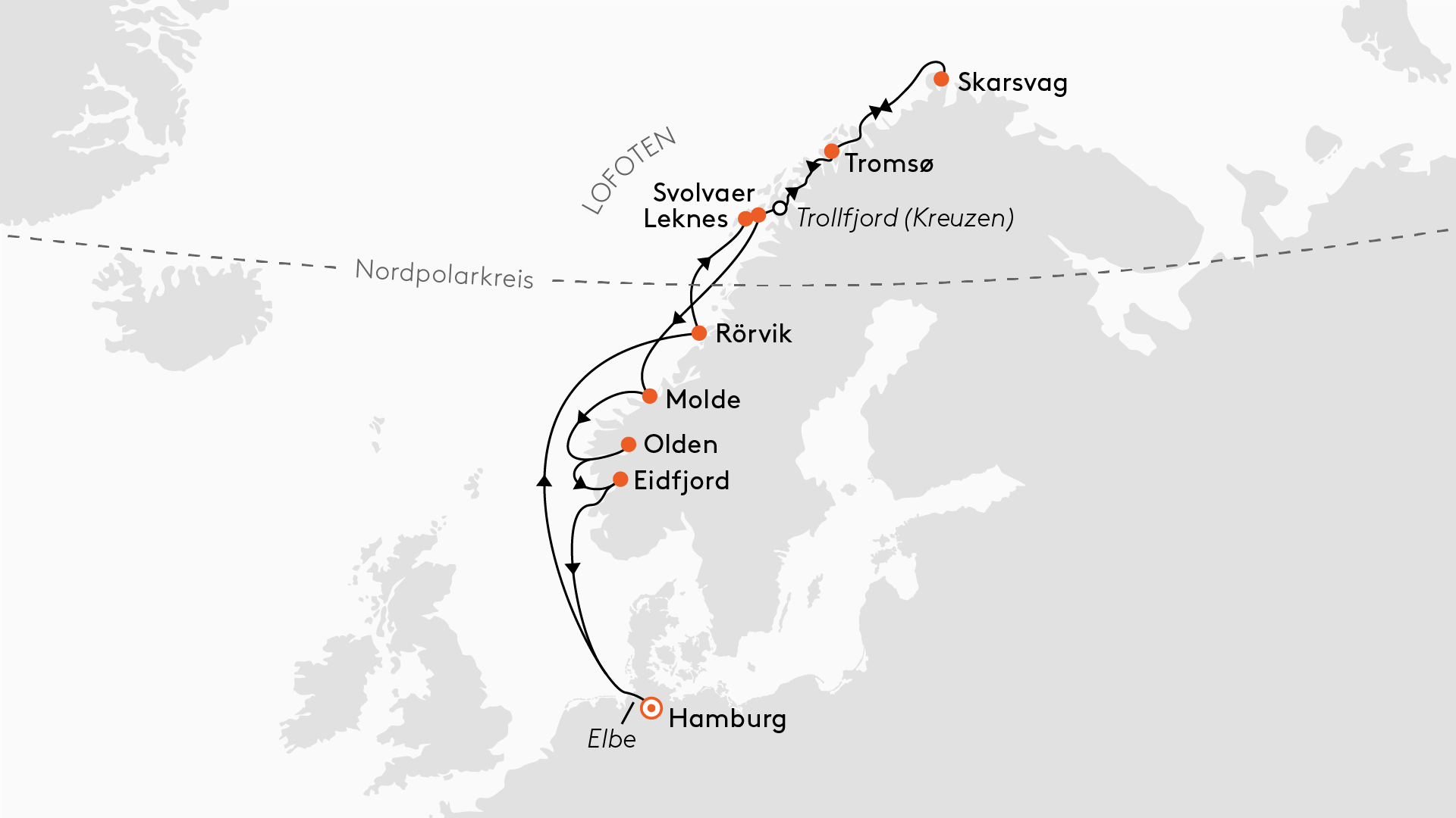 Faszination Fjordland | 23.07.2026 bis 05.08.2026 EUR2616
