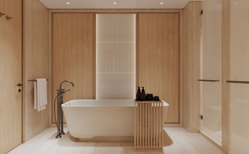 Aman at Sea Amangati Premier Suite Badewanne