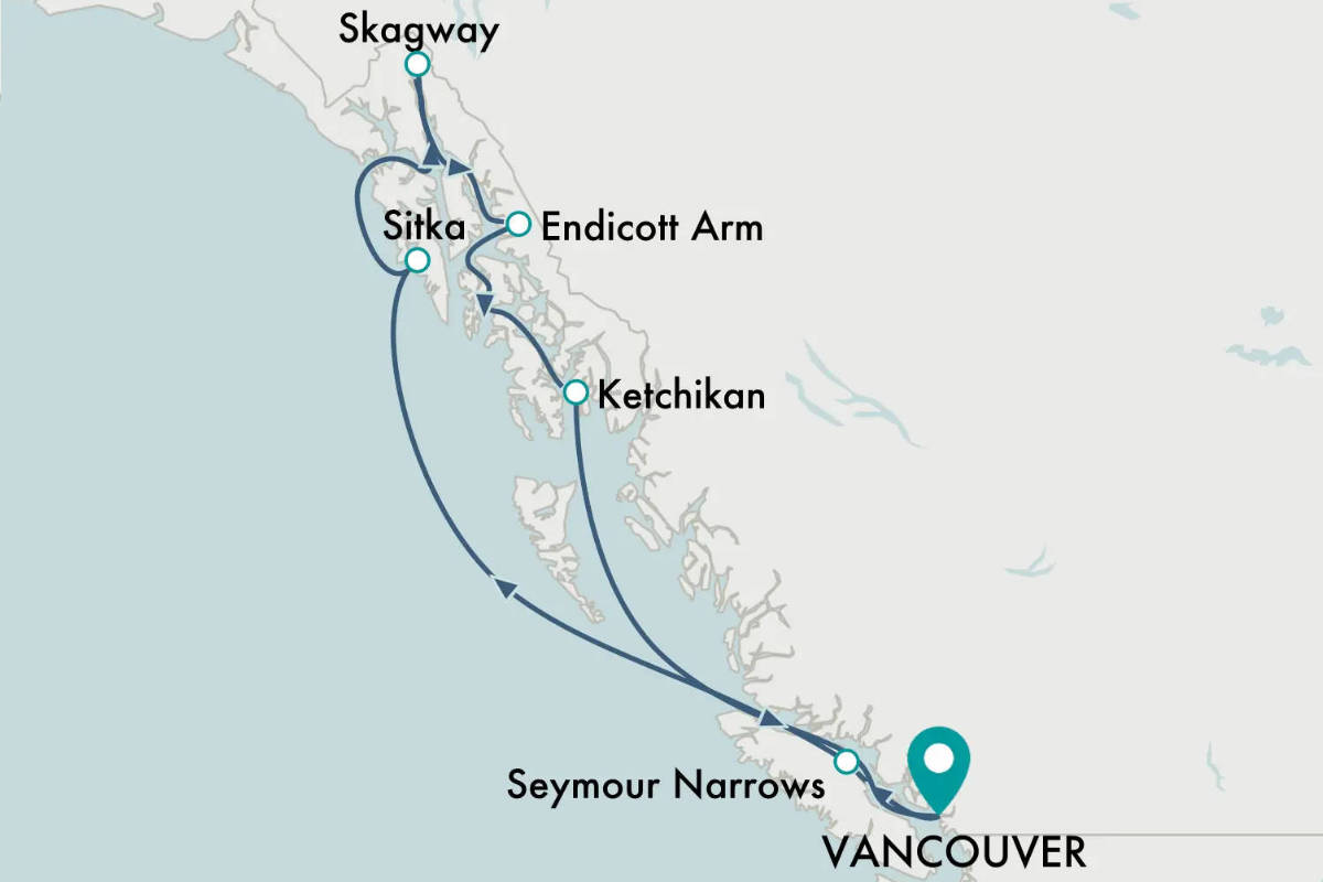 Vancouver Alaska-Rundreise