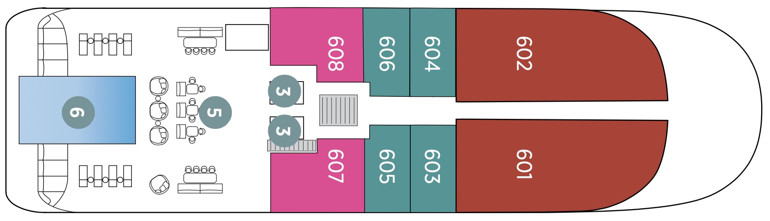 Emerald Raiya Deckplan Deck 6