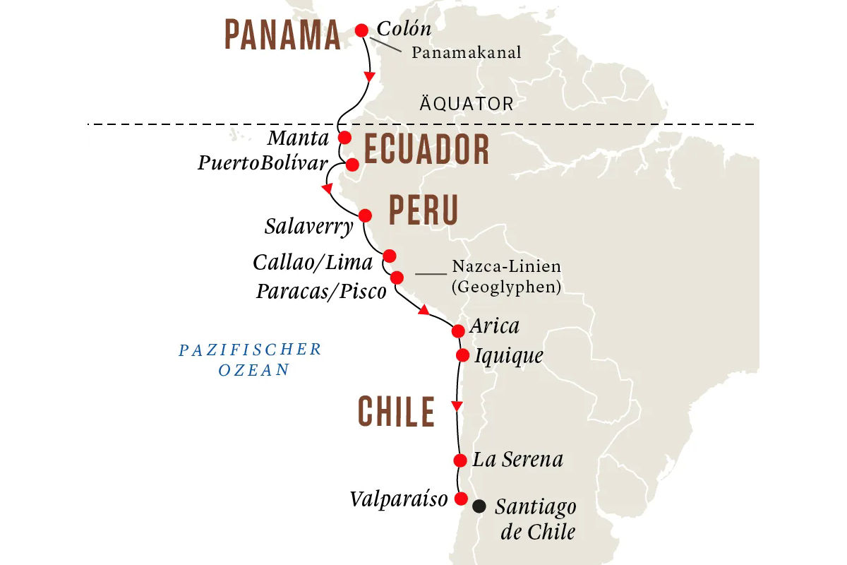 Entdeckungsreise Panamakanal und Andenküste