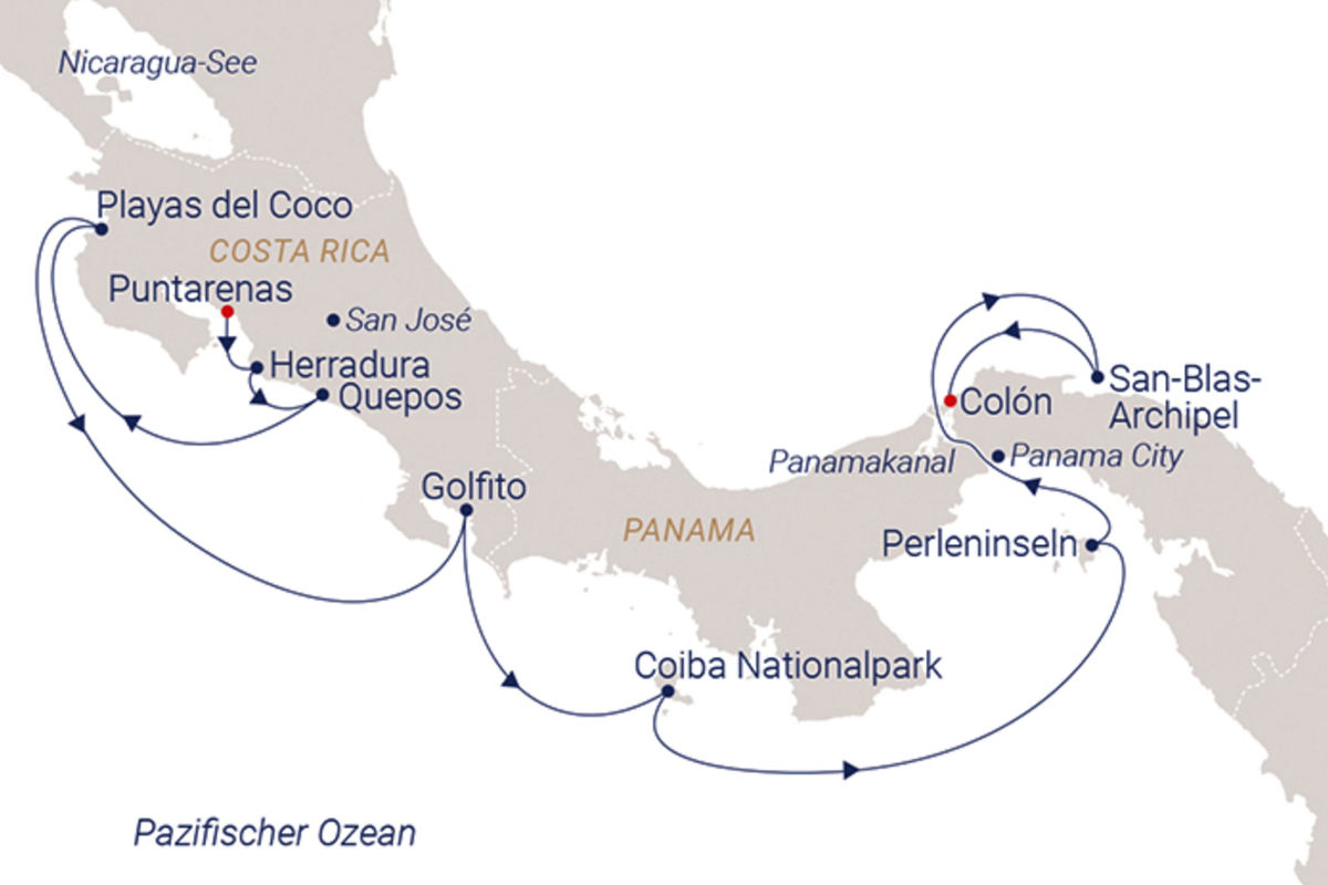 Kreuzfahrt Panamakanal - Tropisches, warmes Klima