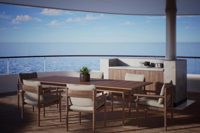 Crystal Grace Owner's Suite Verandablick aufs Meer
