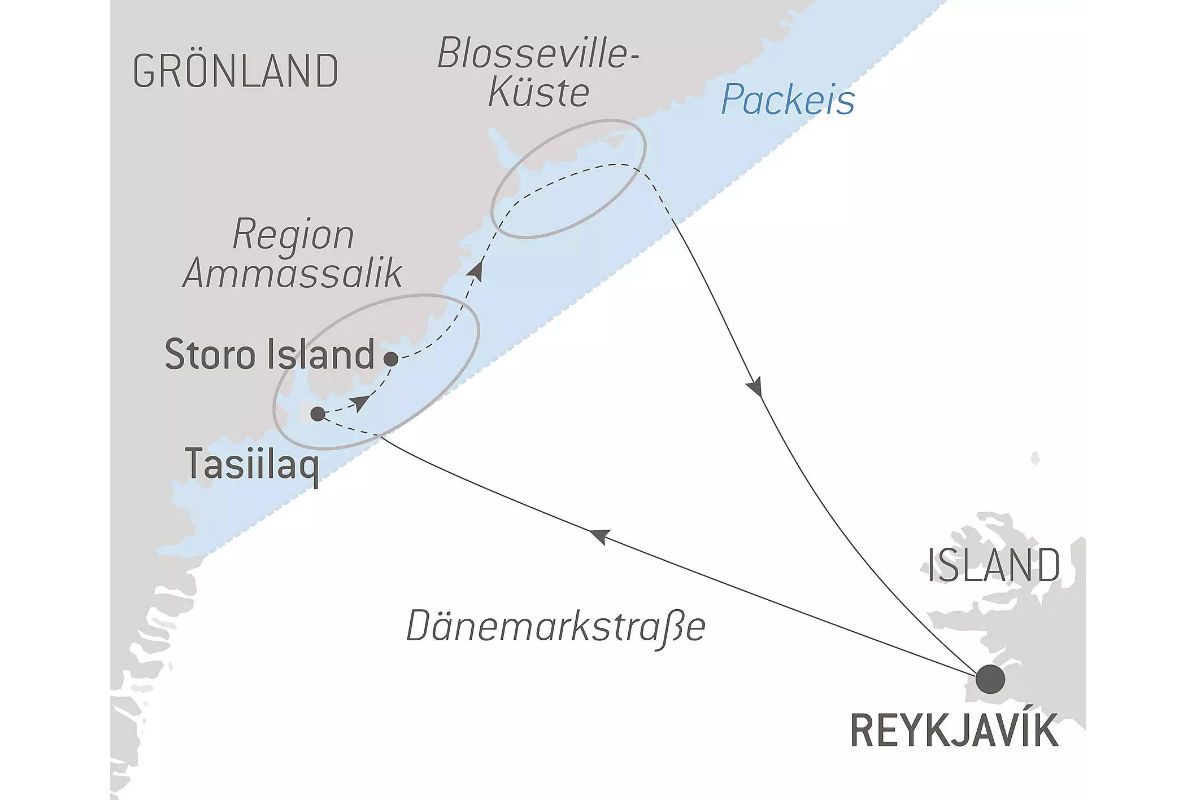 Ostküste Grönlands - Region zählt zu den entlegensten der Welt