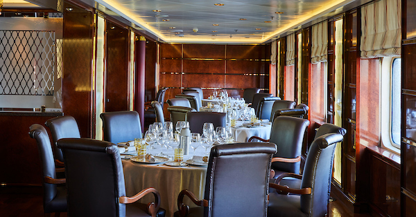 Silver Cloud Speisesaal