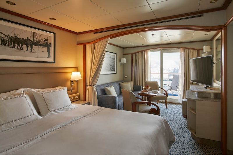 Silversea Silver Cloud Deluxe Veranda Suite