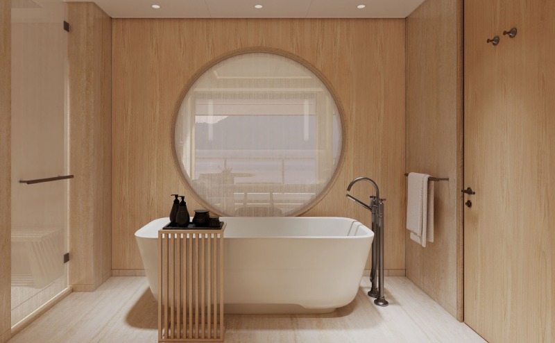 Aman at Sea Amangati Deluxe Suite Badewanne