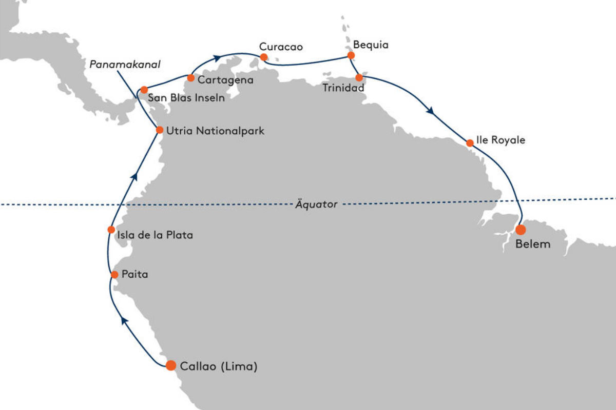 Expedition Süd- und Mittelamerika mit Panamakanal