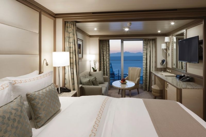 Silversea Silver Moon Deluxe Veranda Suite