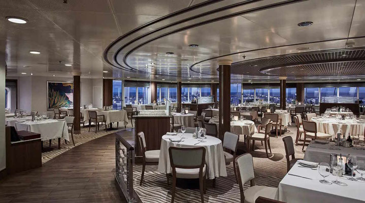 Silver Whisper  Restaurant innen